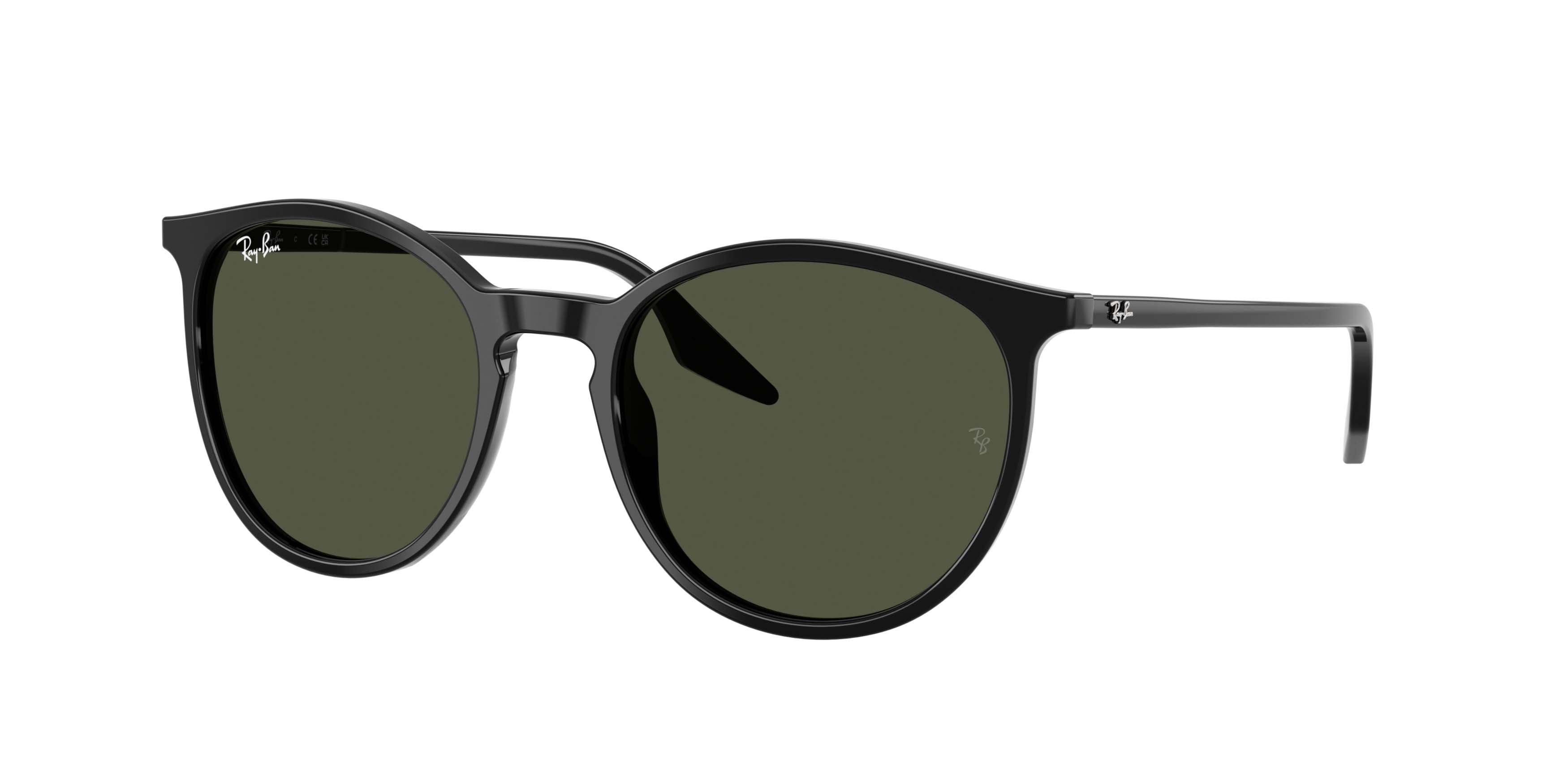 Ray-Ban RB2204 Dark Green Sunglasses - Black - BLACK/GREEN